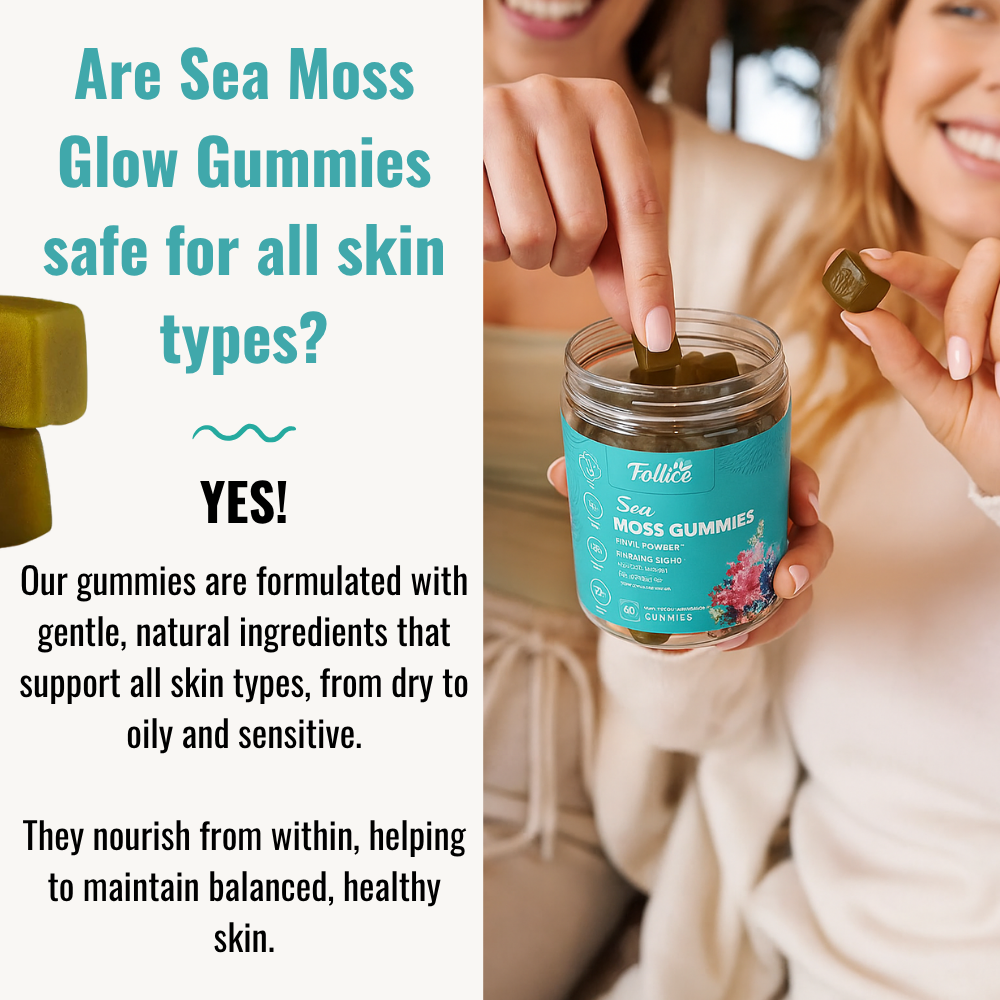 Sea Moss Gummies - Hair, Skin & Nails Vitamins