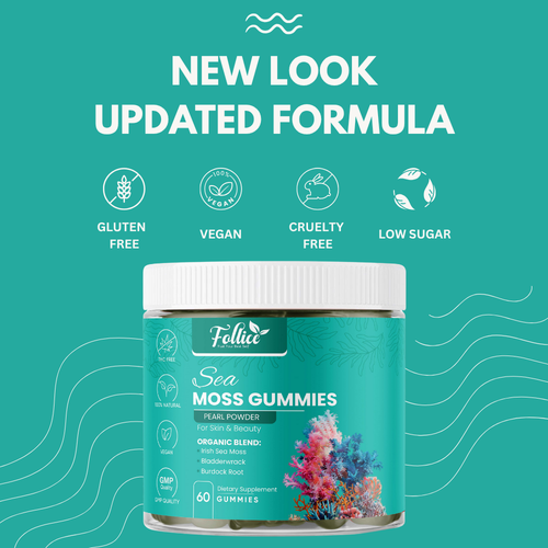 Sea Moss Gummies - Hair, Skin & Nails Vitamins
