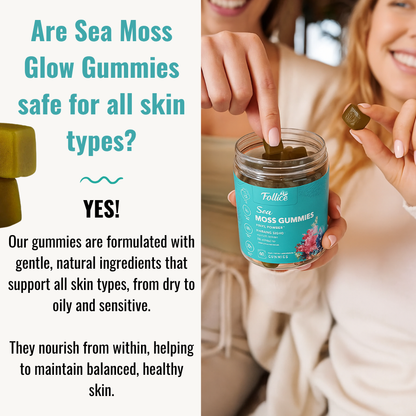 Sea Moss Gummies - Hair, Skin & Nails Vitamins